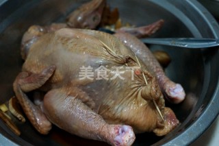 美味的脆皮烤鸡味道太香了,圣诞脆皮烤鸡教程