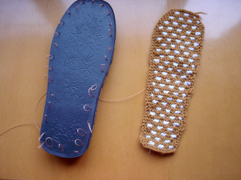 玉儿纺毛线拖鞋编织,编织毛线拖鞋花图案