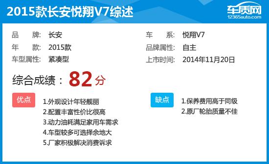 长安悦翔v72015款1.6自动乐动型,长安悦翔v72015款车怎么样