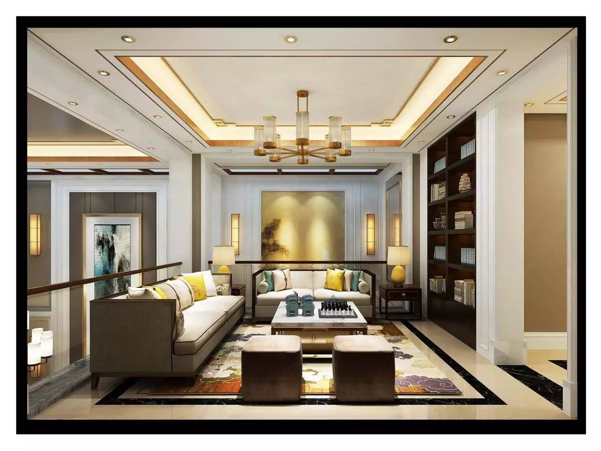 王文泉简欧别墅样板间室内设计,王文泉别墅设计