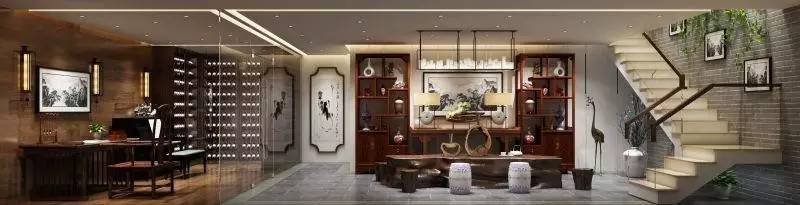 王文泉简欧别墅样板间室内设计,王文泉别墅设计