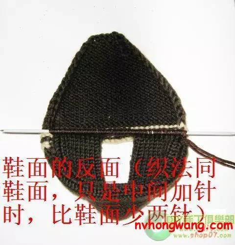 玉儿纺毛线拖鞋编织,编织毛线拖鞋花图案