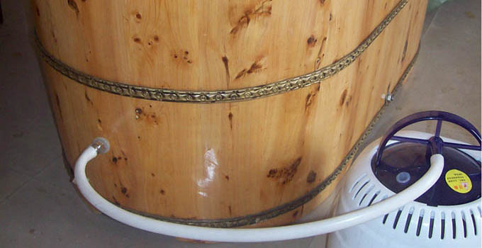 厕所常年放个桶,卫生间放个木桶