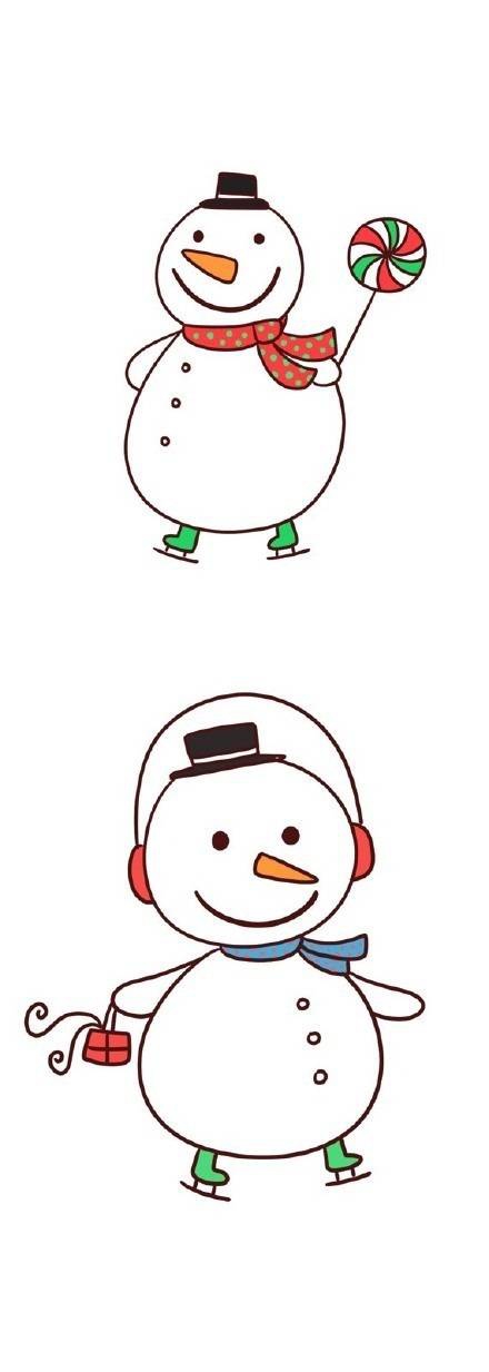 与圣诞节有关的图画,与圣诞节有关的可爱画法