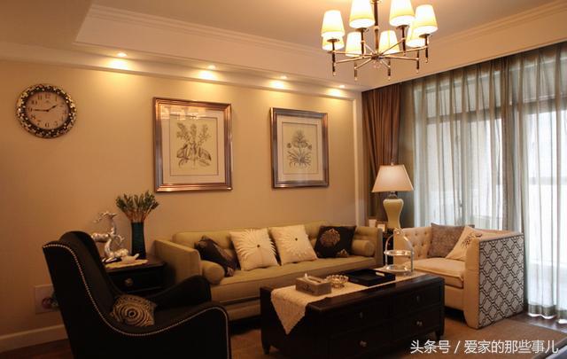 中美式混搭小户型装修,精心打造温馨的小窝