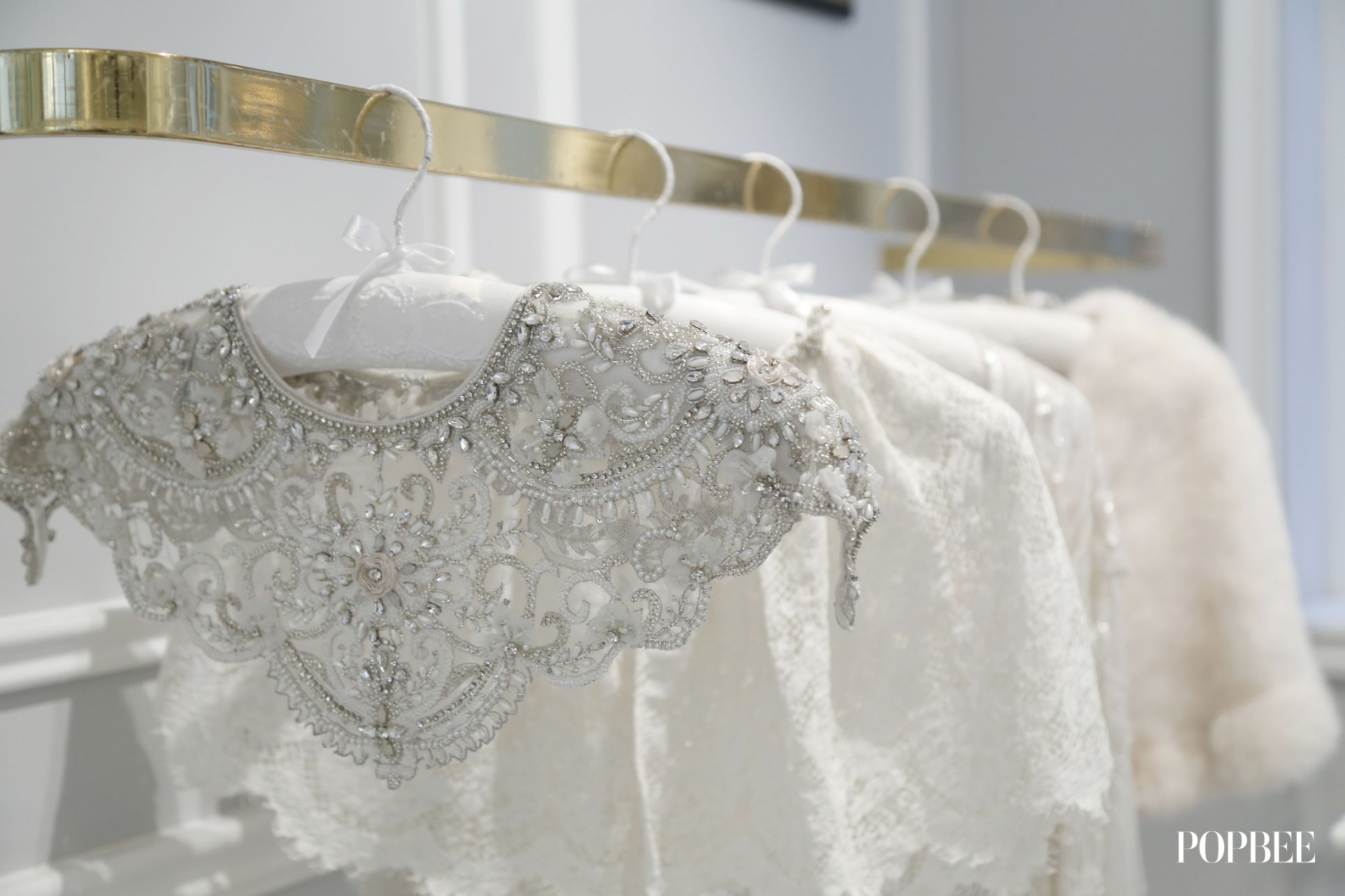 2017波希米亚当道！来自西班牙的绝美婚纱与千颂依也爱的发饰