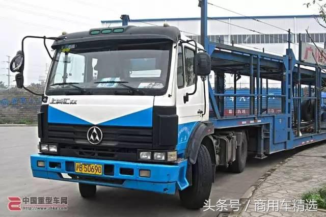 在市场上昙花一现的上海汇众重卡