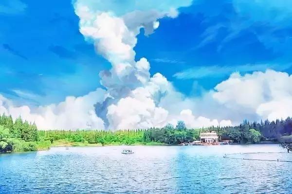 动漫风的美景,美景图动漫