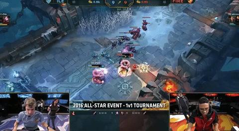 2017lol全明星表演赛比尔森,lol全明星solo赛小狗vs比尔森