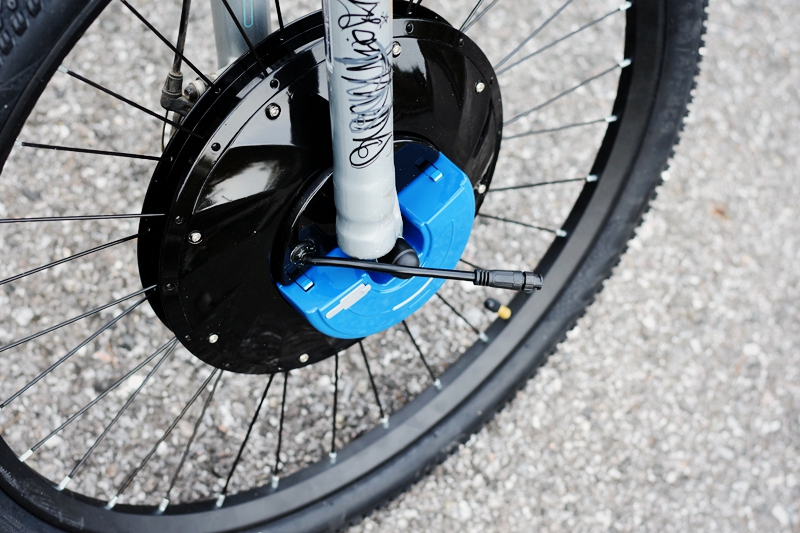 轮子变电动车轮子,自行车变电动车制作