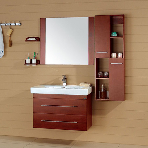 卫生间洗漱柜橡木怕水吗,泰国橡木浴室柜怕水吗