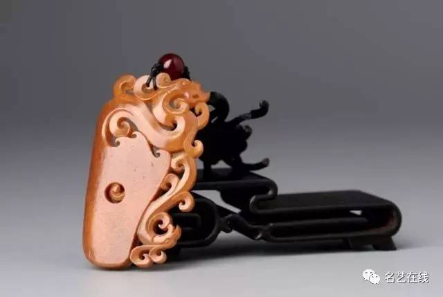 龙凤佩方形,龙凤佩岫玉首饰