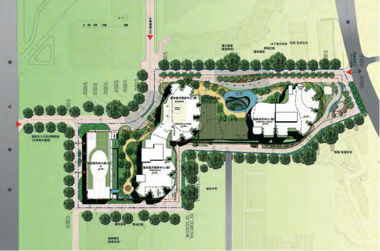 比肩新加坡邱德拔医院的深圳市福田人民医院长啥样，让你看个够