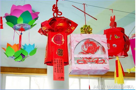 幼儿园新年灯笼吊饰手工,如何做幼儿园手工的新年灯笼