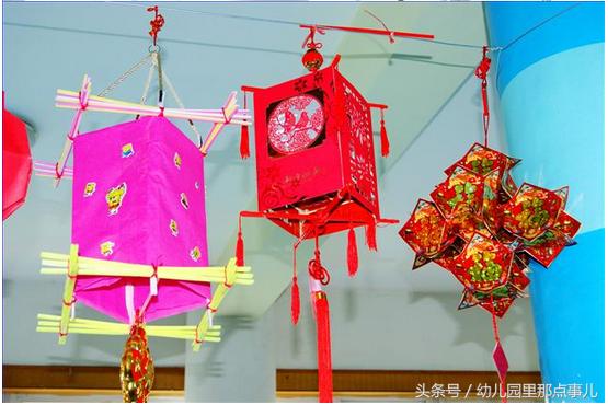 幼儿园新年灯笼吊饰手工,如何做幼儿园手工的新年灯笼