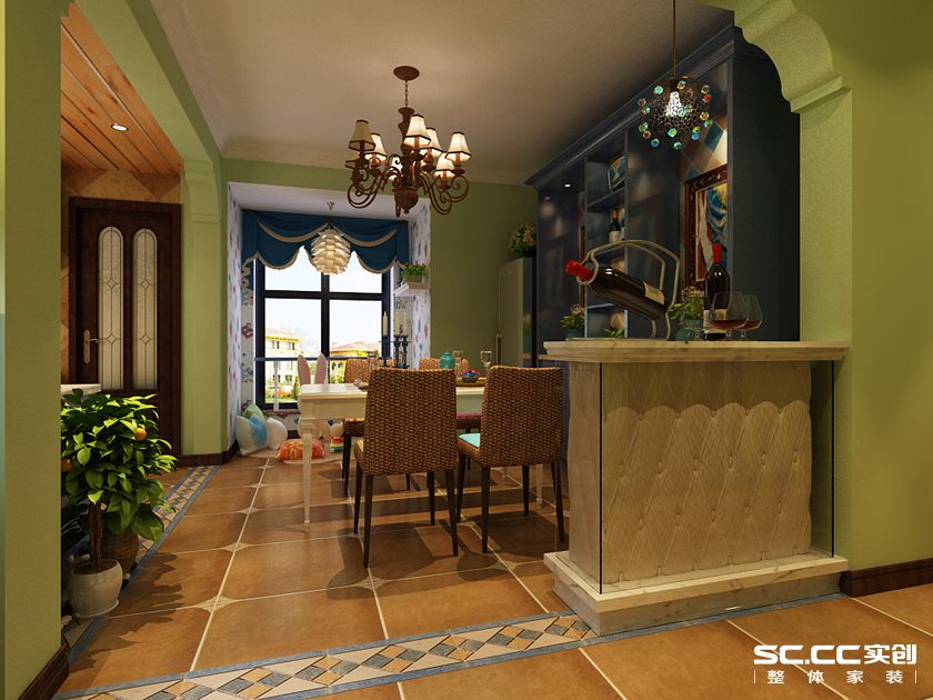 草木绿，游走在自然与时尚之间，鲁润静园216㎡