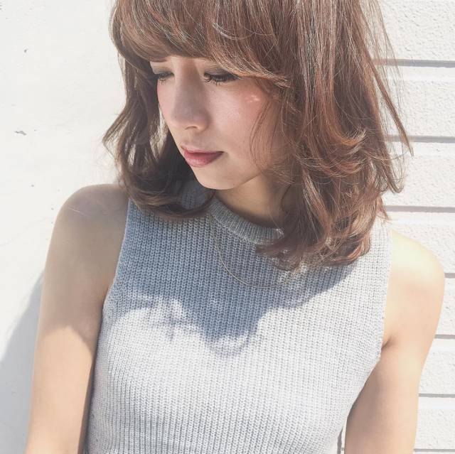 蓬松烫女中长发发型,蓬松烫卷短发