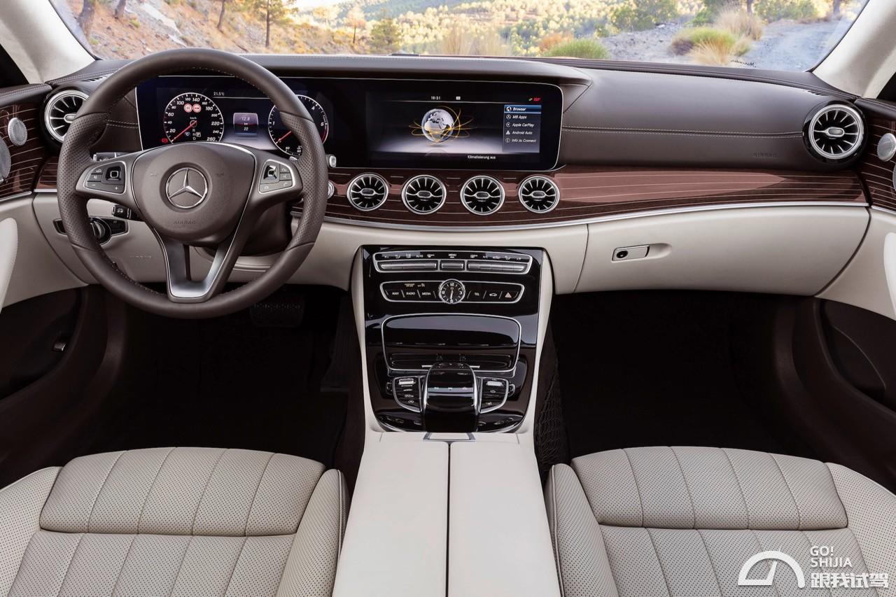 优雅的奔驰e级,优雅的coupe车型