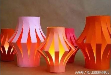 幼儿园新年灯笼吊饰手工,如何做幼儿园手工的新年灯笼