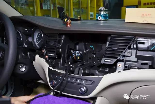 威朗改装大屏导航接线,别克威朗飞歌导航