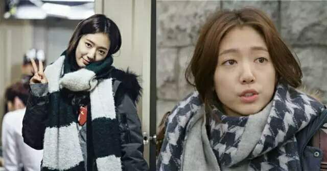 围巾发型,围巾配什么发型最好看