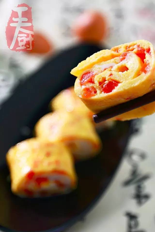 西红柿牛奶鸡蛋卷,早餐西红柿鸡蛋卷做法