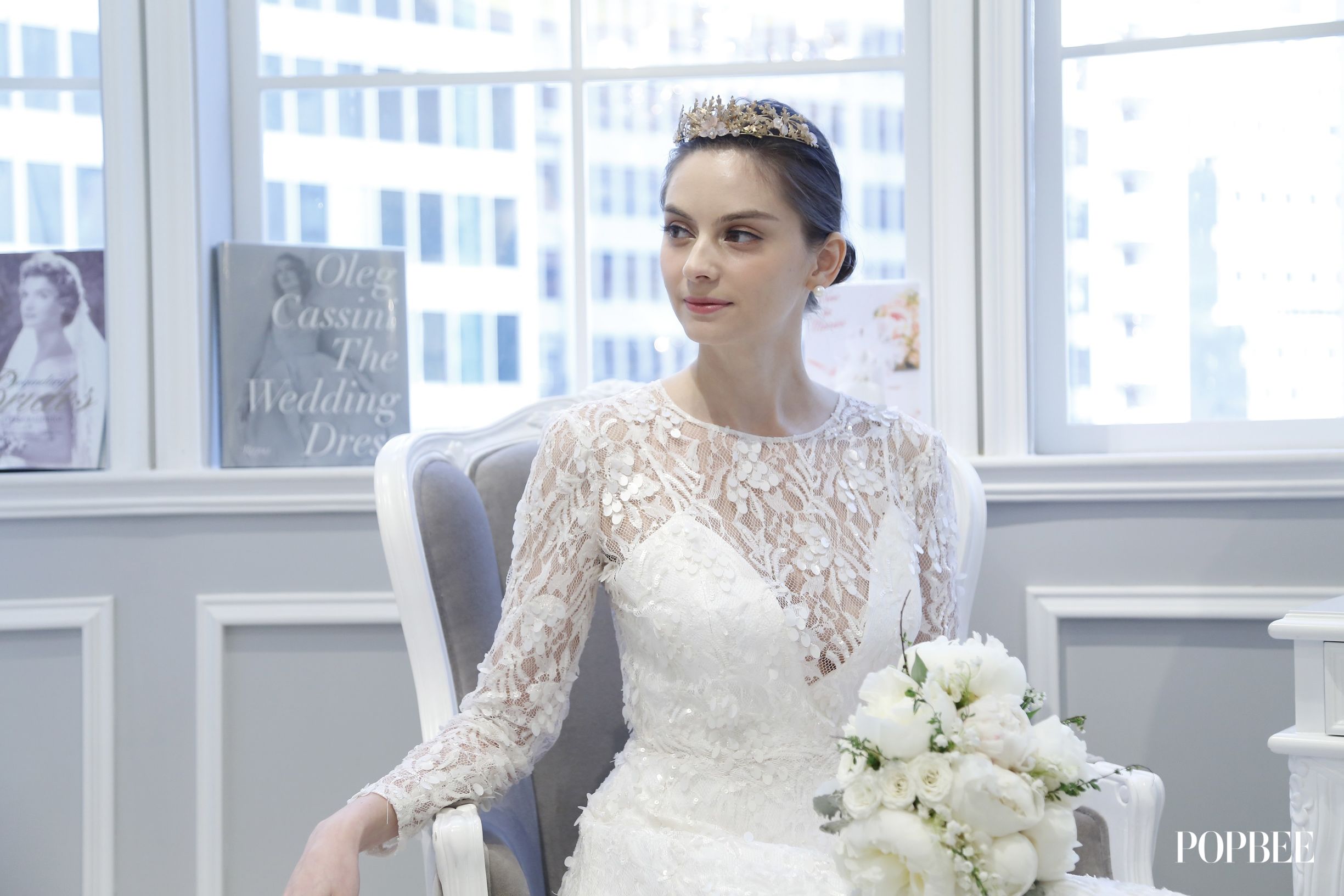 2017波希米亚当道！来自西班牙的绝美婚纱与千颂依也爱的发饰