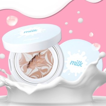 粉底气垫遮瑕保湿持久不脱妆正品,水润果冻气垫粉底