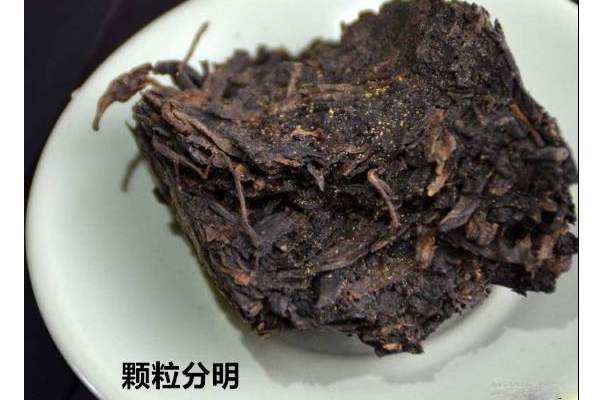 安化茯砖为啥有的金花少呢,黑茶金花茯砖里的黄点是霉点吗