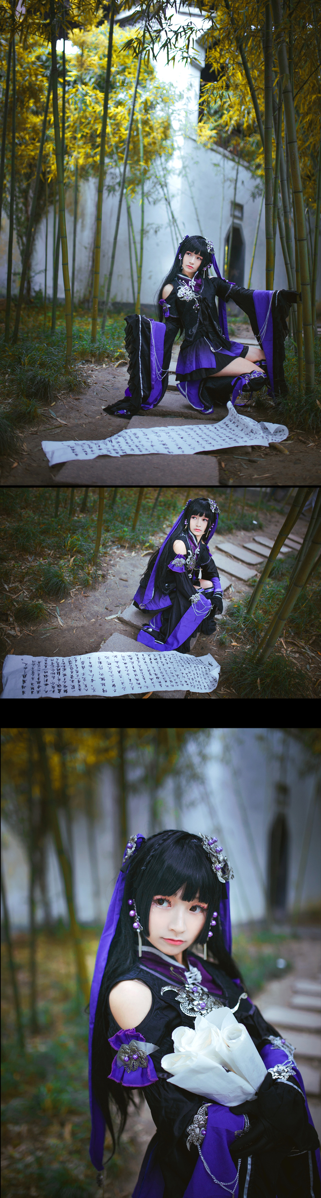 剑三承霁花萝cos,剑网3兰庭轻罗cos