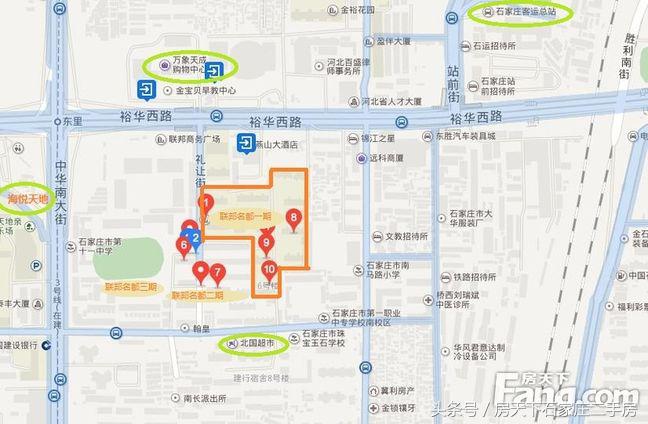 联邦名都住宅,联邦名都最好的地段