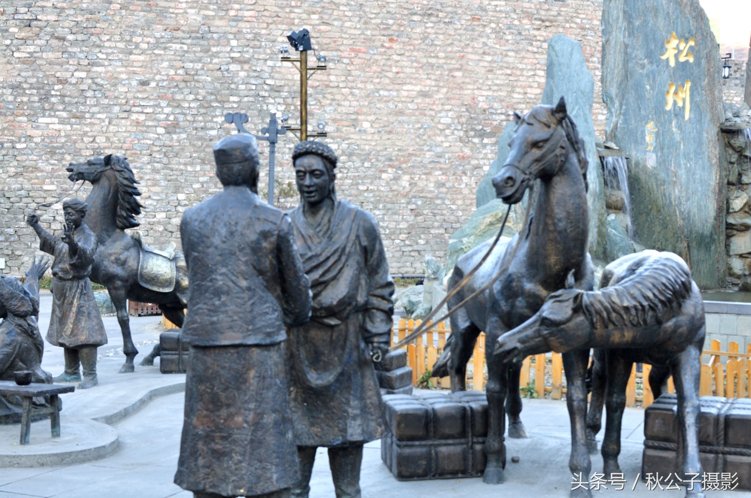 川西第一站松潘古城堡,川西看雪旅行攻略