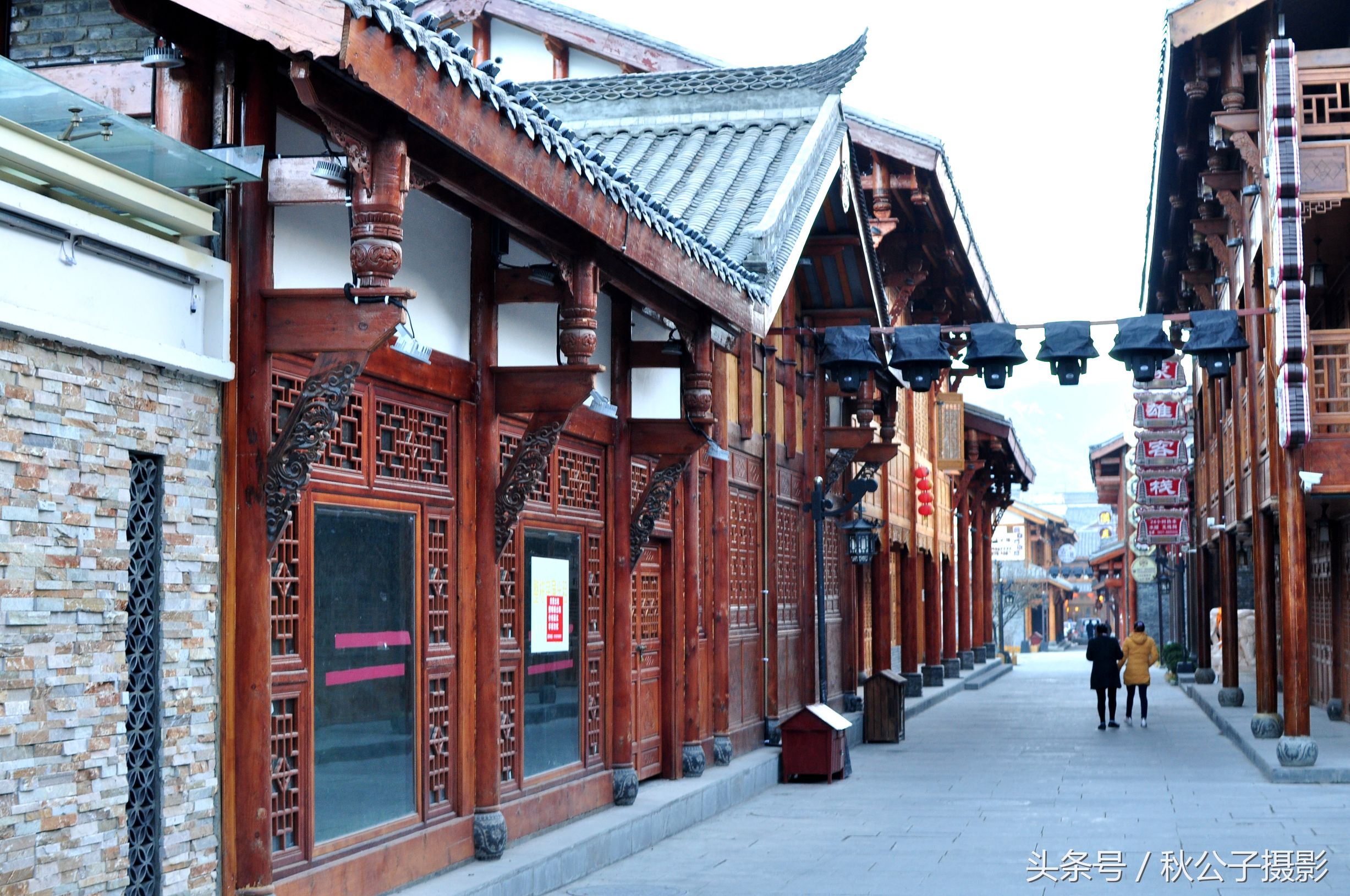 川西第一站松潘古城堡,川西看雪旅行攻略