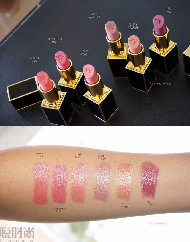 tomford黑管粉色口红,tomford口红黑管白管款式盘点