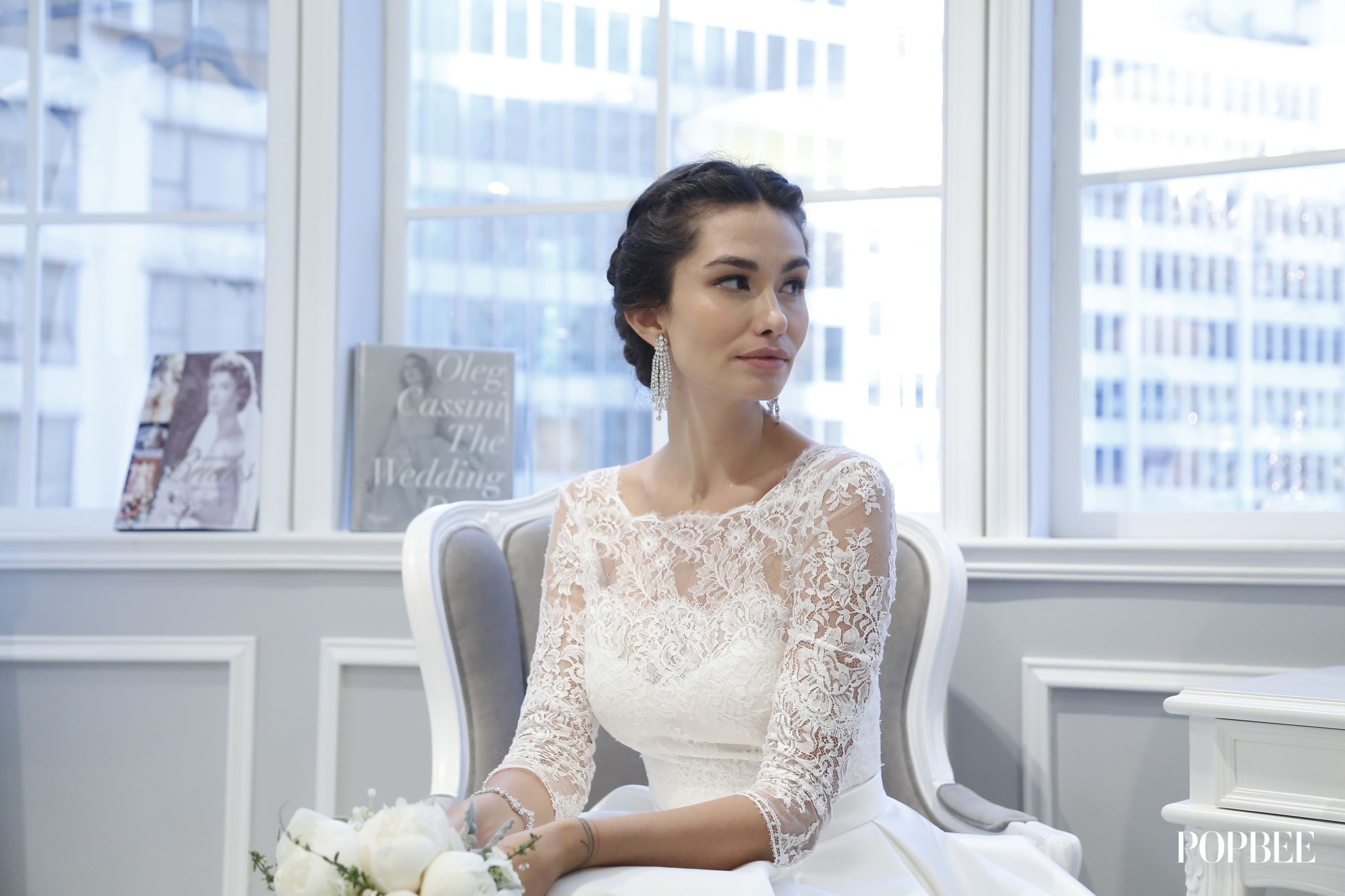 2017波希米亚当道！来自西班牙的绝美婚纱与千颂依也爱的发饰