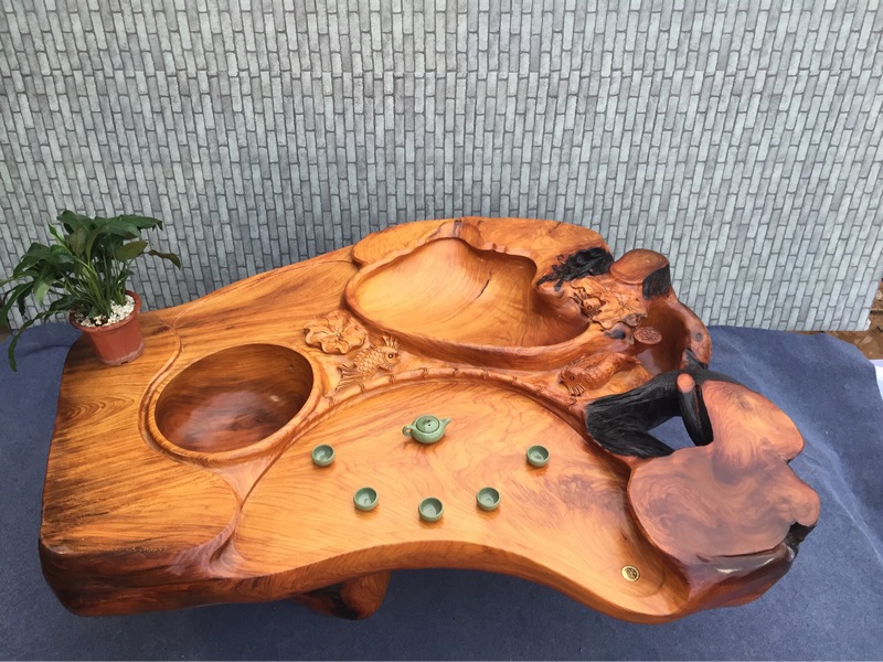 根雕茶盘木艺,根雕茶盘