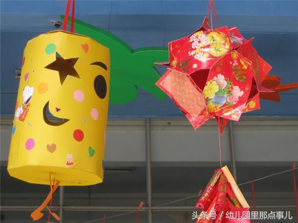 幼儿园新年灯笼吊饰手工,如何做幼儿园手工的新年灯笼