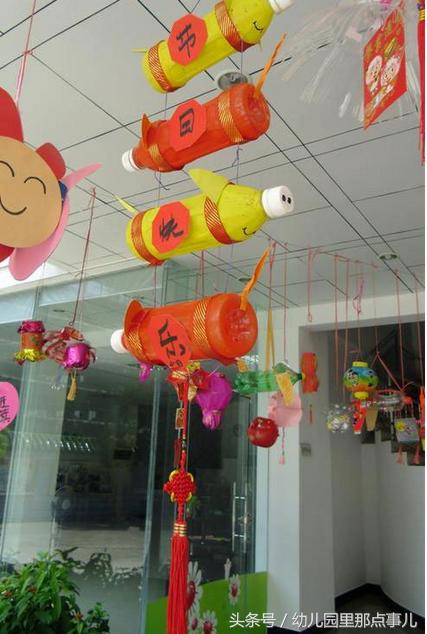 幼儿园新年灯笼吊饰手工,如何做幼儿园手工的新年灯笼