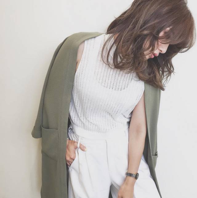 蓬松烫女中长发发型,蓬松烫卷短发