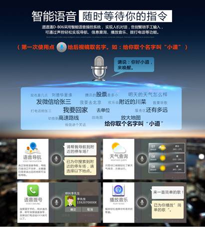 屌爆的道道通D-B06车载后视镜