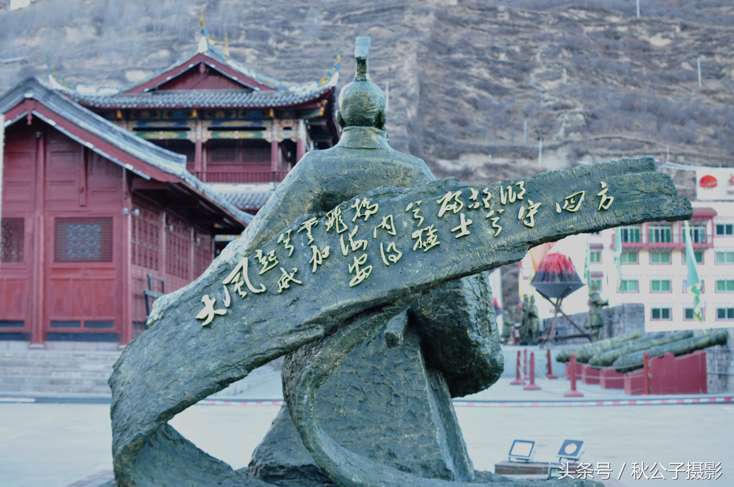 川西第一站松潘古城堡,川西看雪旅行攻略