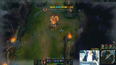 dopa盲僧闪现躲寒冰大招,杀dopa16次的盲僧