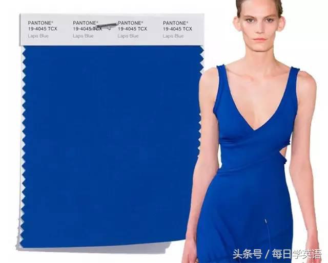 2017年的流行色草木绿,今年流行色薄荷绿