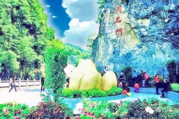 穿越时光的美丽瞬间,竹溪最美风景图