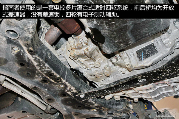 指南者底盘结构图,2017款指南者悬挂图解