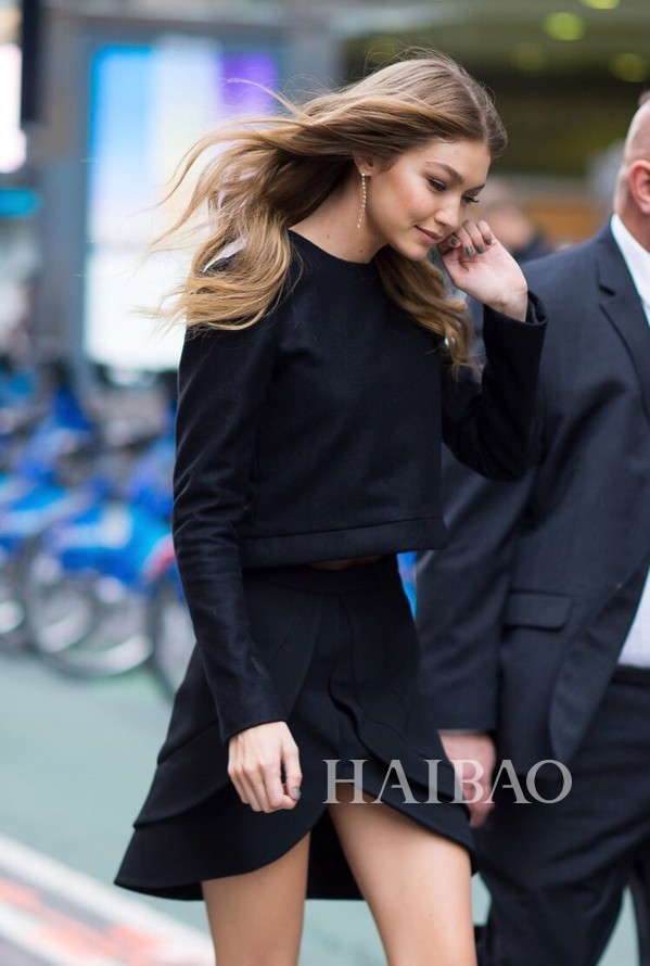 gigihadid最新私服街拍,吉吉哈迪德gigihadid高级定制女装