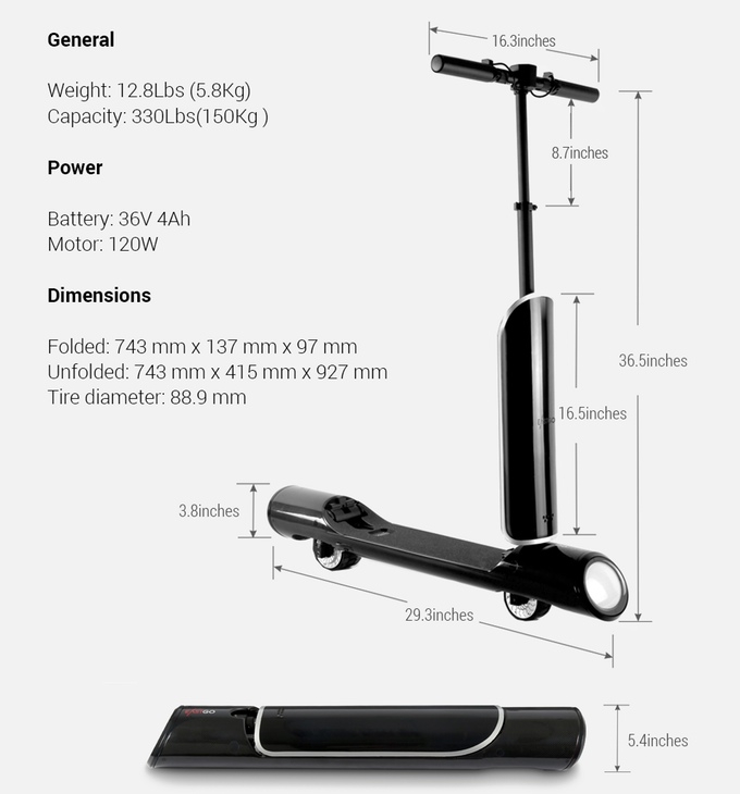多功能折叠滑板车儿童五合一,电动滑板车成人可折叠越野版