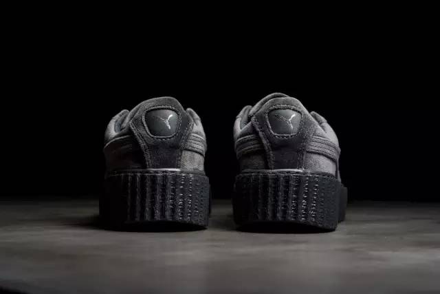 蕾哈娜彪马松糕鞋红色,蕾哈娜puma馒头鞋