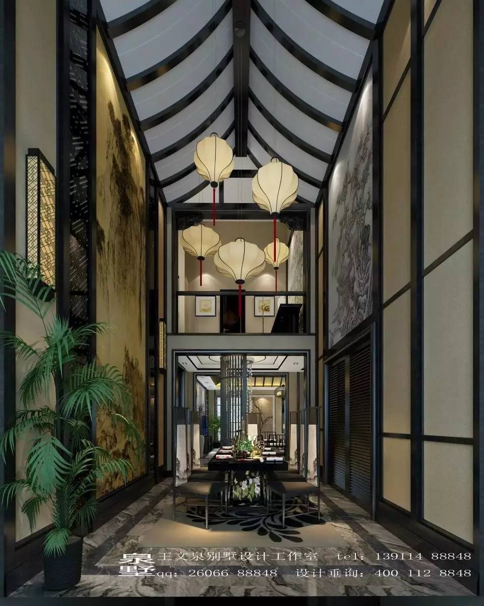 王文泉简欧别墅样板间室内设计,王文泉别墅设计