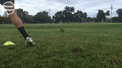 还在为接不到球而发愁吗,新手必学轻松踢50米长传球